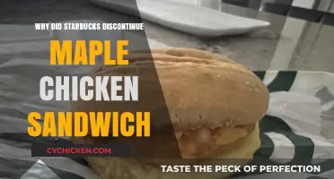 Why Starbucks Discontinued the Maple Chicken Sandwich: Unraveling the Mystery