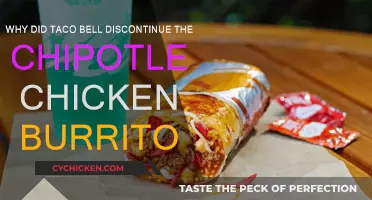 Taco Bell's Chipotle Chicken Burrito: Why It's Gone