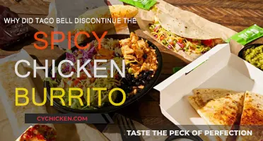 Taco Bell's Spicy Chicken Burrito: Why Discontinue a Favorite?