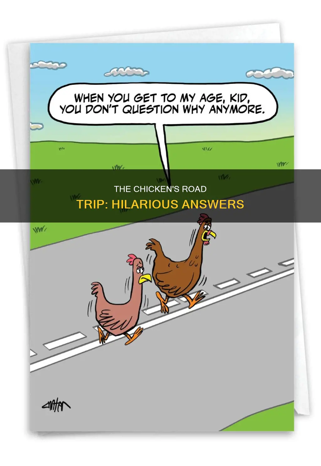 why did the chicken cross the road answers funny