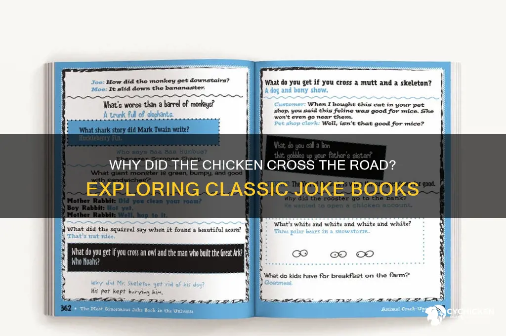 why did the chicken cross the road booiks