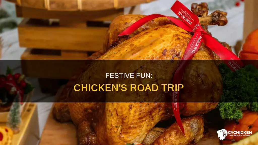 why did the chicken cross the road christmas joke