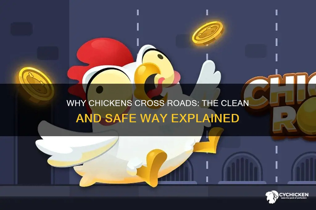 why did the chicken cross the road clean