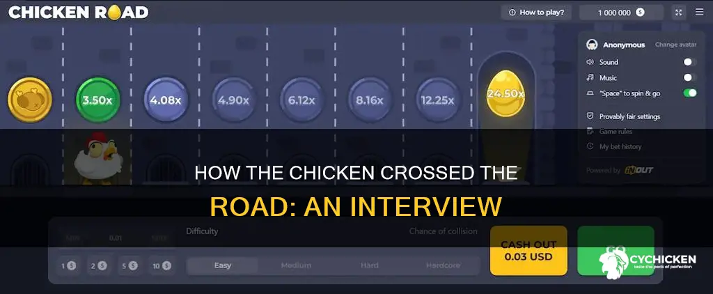 why did the chicken cross the road interview question