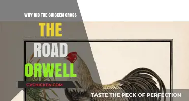 Orwell's Twist: Why Did the Chicken Cross the Road?