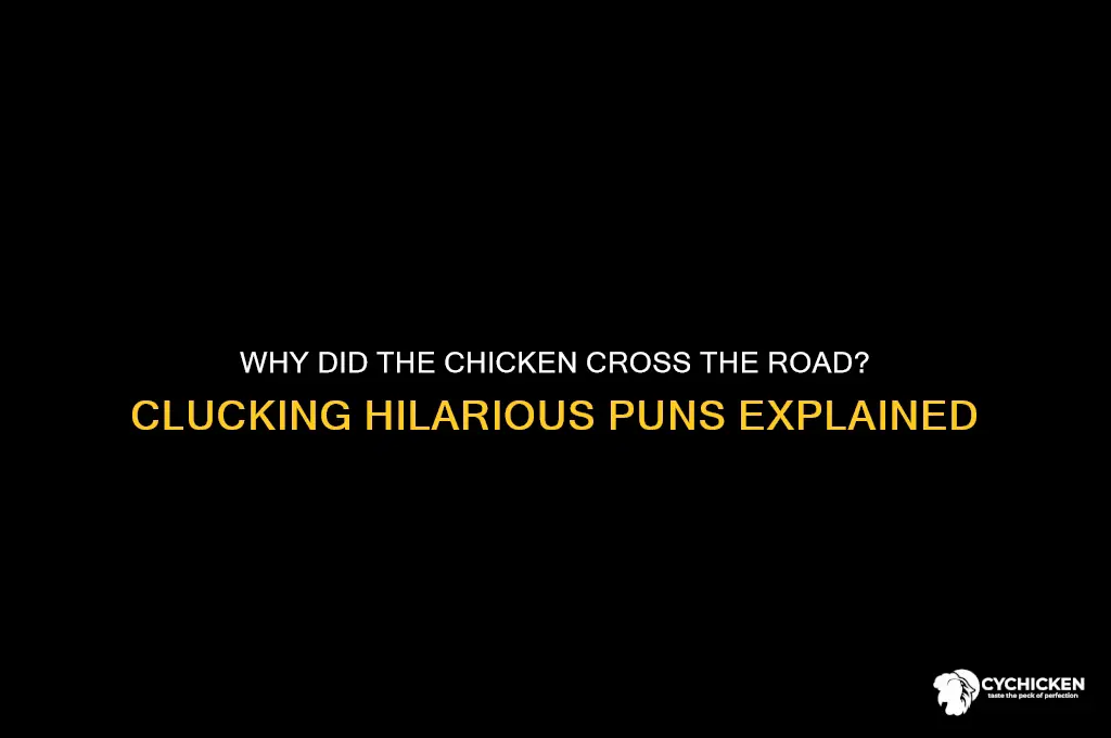 why did the chicken cross the road pun