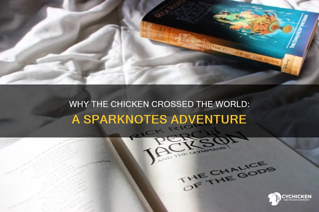 why did the chicken cross the world sparknotes