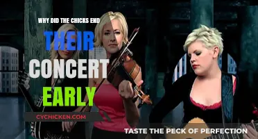 Chicks' Abrupt Concert Exit: Unraveling the Mystery Behind the Early End