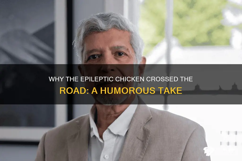 why did the epileptic chicken cross the road