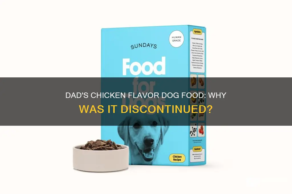 why did they discontinue dad