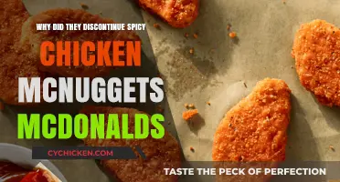 Why McDonald's Discontinued Spicy Chicken McNuggets: The Untold Story