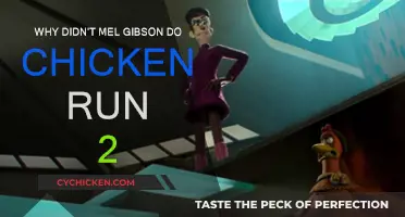 Mel Gibson's Absence in Chicken Run 2 Explained