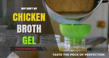 Unraveling the Mystery: Why Didn't My Chicken Broth Gel?