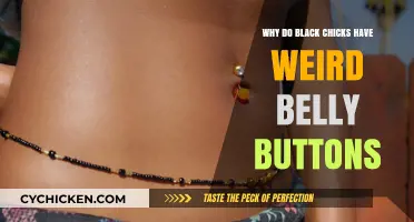 Unraveling the Mystery: Black Chicks and Unique Belly Buttons Explained