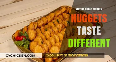 Why Cheap Chicken Nuggets Taste Different: Uncovering the Flavor Secrets