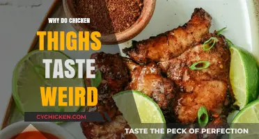 Why Chicken Thighs Taste Odd: Exploring the Unique Flavor Profile