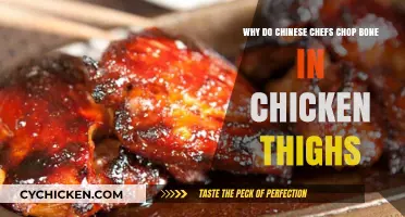 Why Chinese Chefs Chop Bone-In Chicken Thighs: A Culinary Insight
