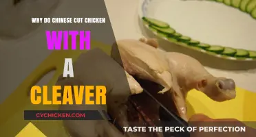 Why Chinese Chefs Prefer Cleavers for Cutting Chicken: A Culinary Insight