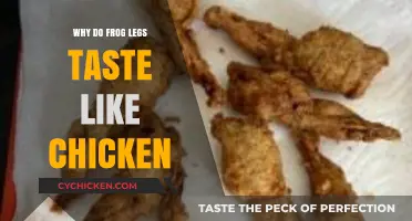 Why Frog Legs Taste Like Chicken: Unraveling the Culinary Mystery