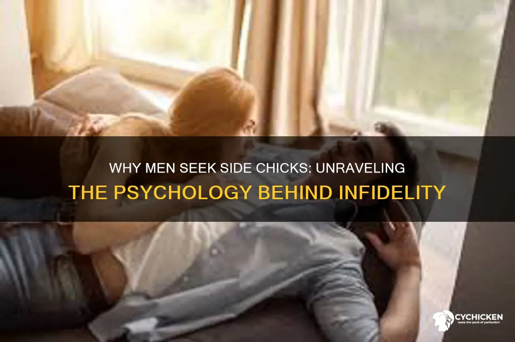 why do guys like to have side chicks