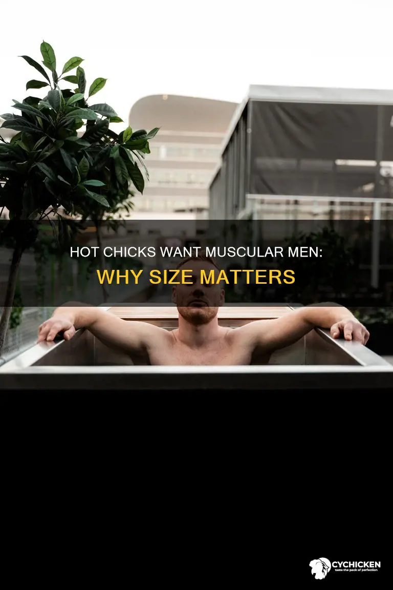 why do hot chicks want muscle guys with big cocks