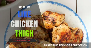 Why Chicken Thighs Don’t Appeal to My Taste Buds