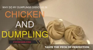 Preventing Dumpling Dissolution in Chicken and Dumpling Recipes