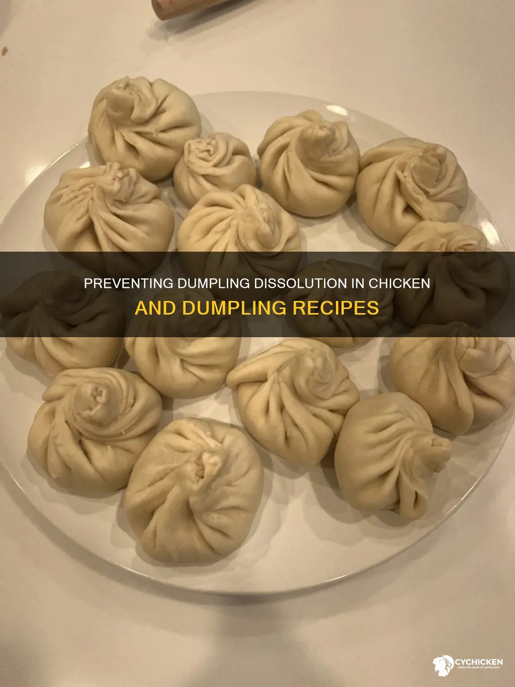 why do my dumplings dissolve in chicken and dumplings