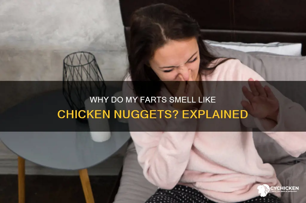 why do my farts smell like chicken nuggets