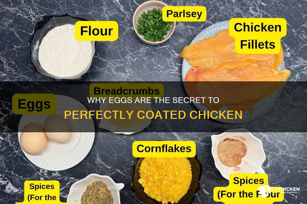 why do peoole coat their chicken in wggs