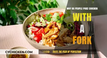 Why Poke Chicken with a Fork? The Surprising Culinary Reason