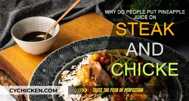 The Tropical Meat Trend: Pineapple Juice on Steak and Chicken