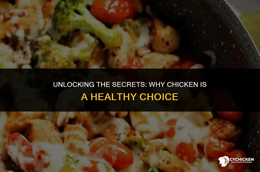 why do people recommend chicken for healthy