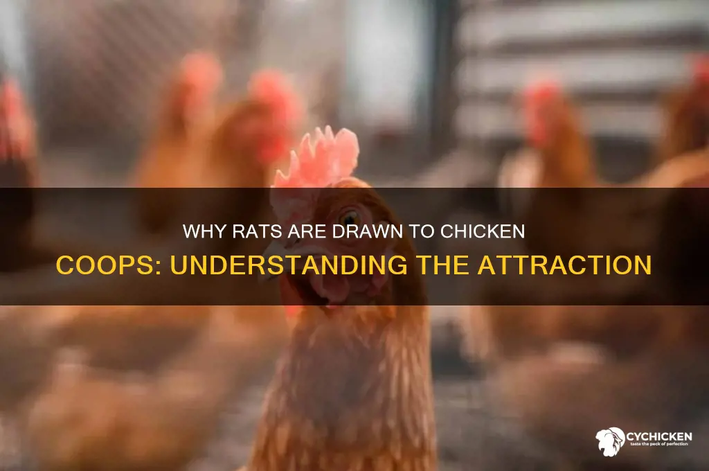 why do rats like chicken coops