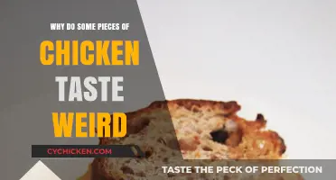 Unraveling the Mystery: Why Some Chicken Pieces Taste Odd