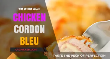 Why Chicken Cordon Bleu: Unraveling the Name's Delicious History