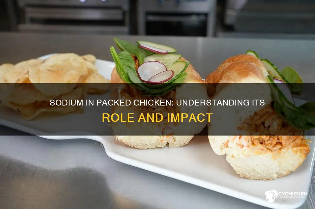 why do we have sodium in packed chicken