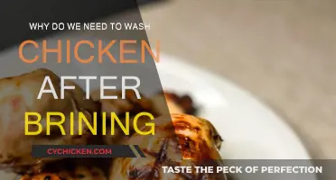 Washing Chicken Post-Brining: A Necessary Step?