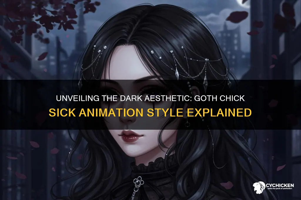 why do you dress like a goth chick sick animation
