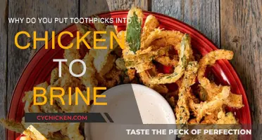 Toothpicks: The Secret to Juicy Brined Chicken