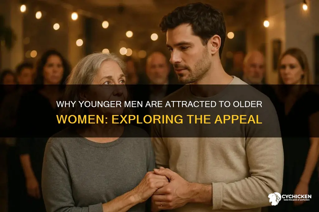 why do younger guys go for older chicks