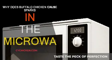 Sparks Fly: Buffalo Chicken in the Microwave