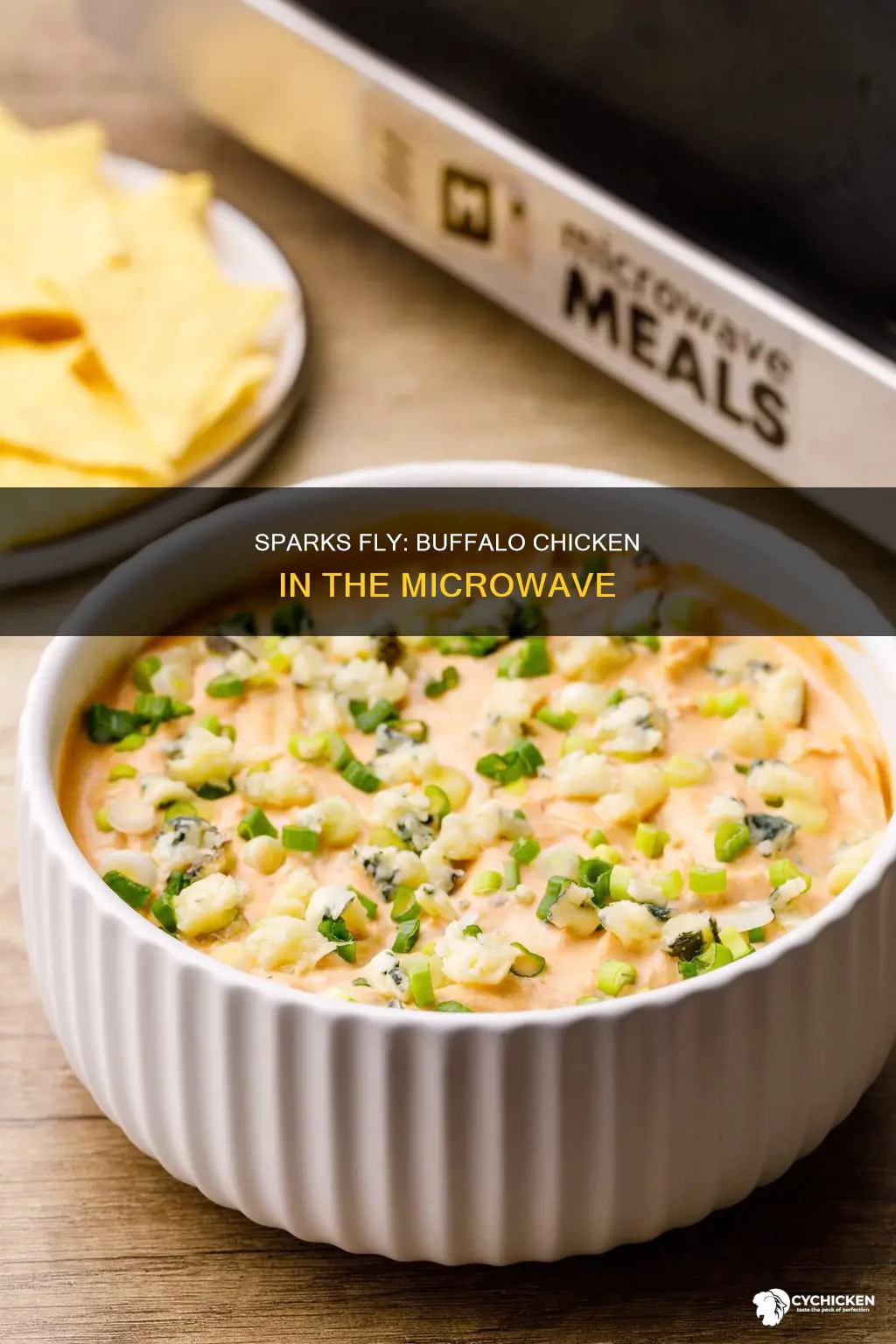 why does buffalo chicken cause sparks in the microwave