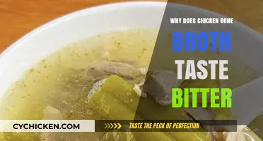 Unraveling the Mystery: Why Chicken Bone Broth Tastes Bitter