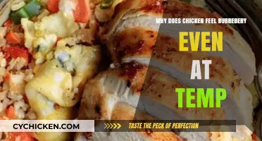 Why Chicken Gets Rubber Texture Despite Proper Cooking Temperature