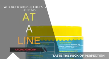 Chicken Freezes: The Mystery of the Line