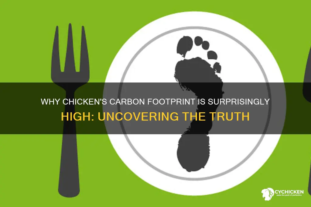 why does chicken have a high carbon footprint