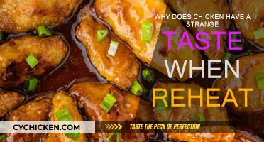 Reheated Chicken: Why the Strange Taste?