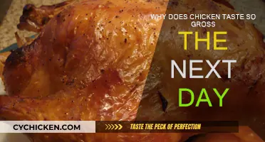Leftover Chicken: Why Does It Taste Bad?