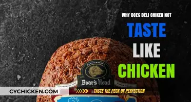 Unraveling the Mystery: Why Deli Chicken Doesn't Taste Like Chicken